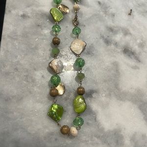 Green necklace